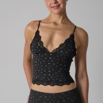 Women's Lace Underwear V-Neck Tank Top SK1268