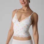 Women's Lace Underwear V-Neck Tank Top SK1268
