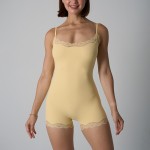 Women's lance suspenders bodysuit SK1224
