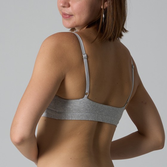 Women's Cotton Scoop Bralette SK1232