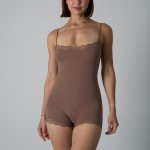 Women's lance suspenders bodysuit SK1224