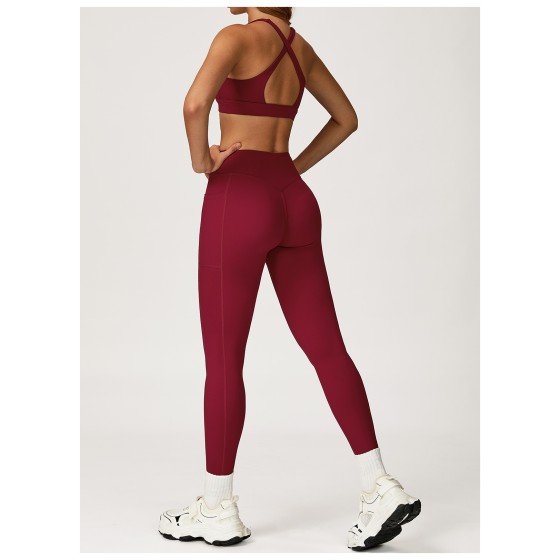 Women's Yoga Set Fitness Sports Bra + Leggings TZ2030