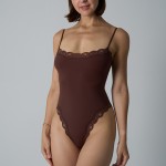 Women's lance suspenders bodysuit SK1204